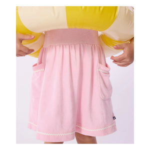 Petit Bateau - Vestido toalla rosa