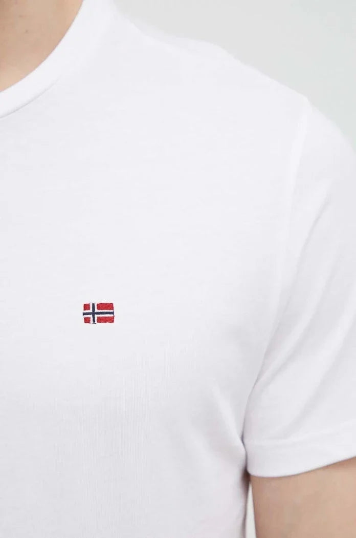 Camiseta de algodón Napapijri Salis
