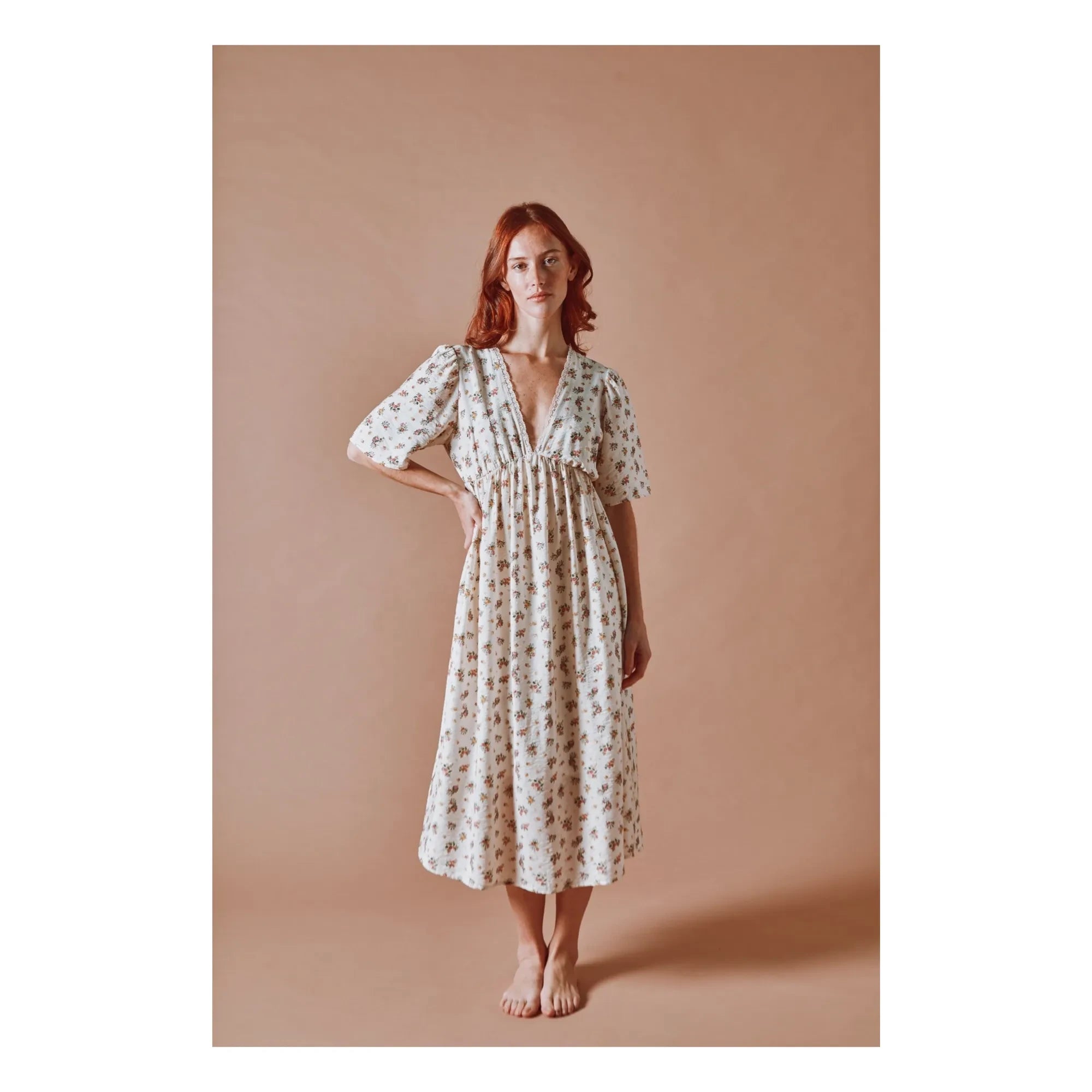 Emile et Ida - Vestido Dovary | Crema