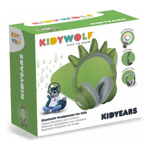 Kidywolf - Auriculares Dino | Verde