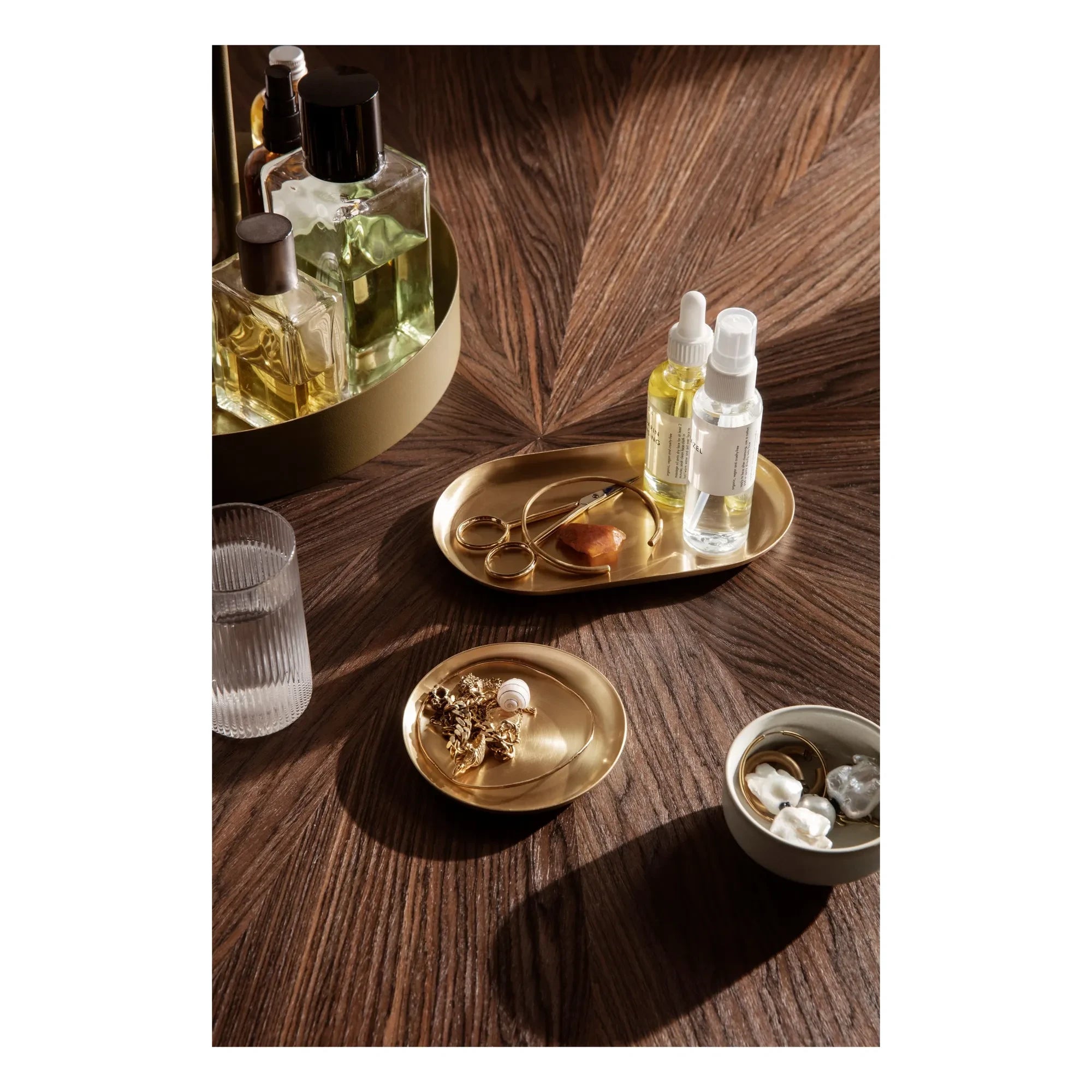 Ferm Living - Mesa auxiliar Post - Madera FSC | Roble ahumado