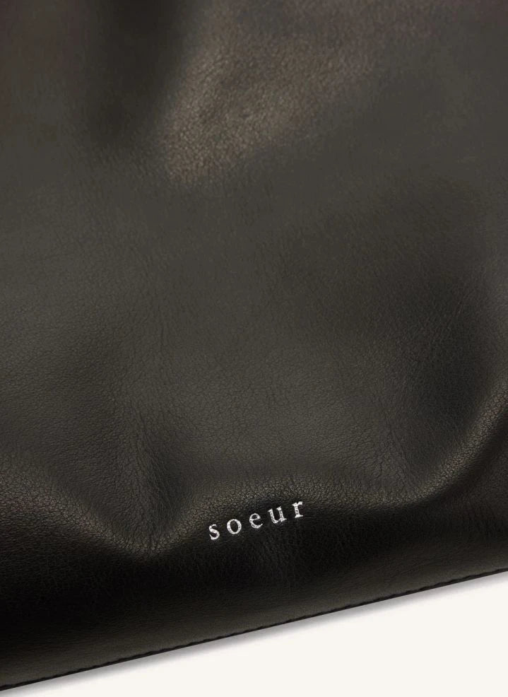Soeur - Bolsa de cuero Gia | Negra