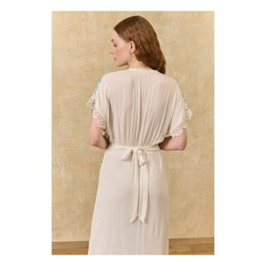 Louise Misha - Vestido Bejolie | Crema