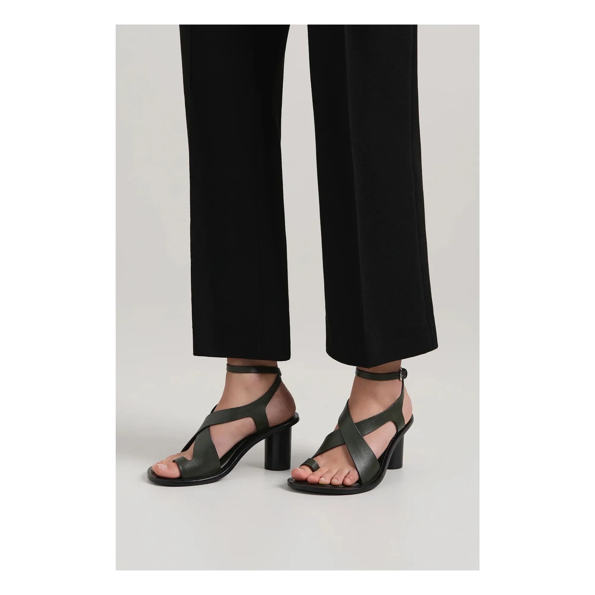 A. Emery - Sandalias Lulu | Verde oscuro