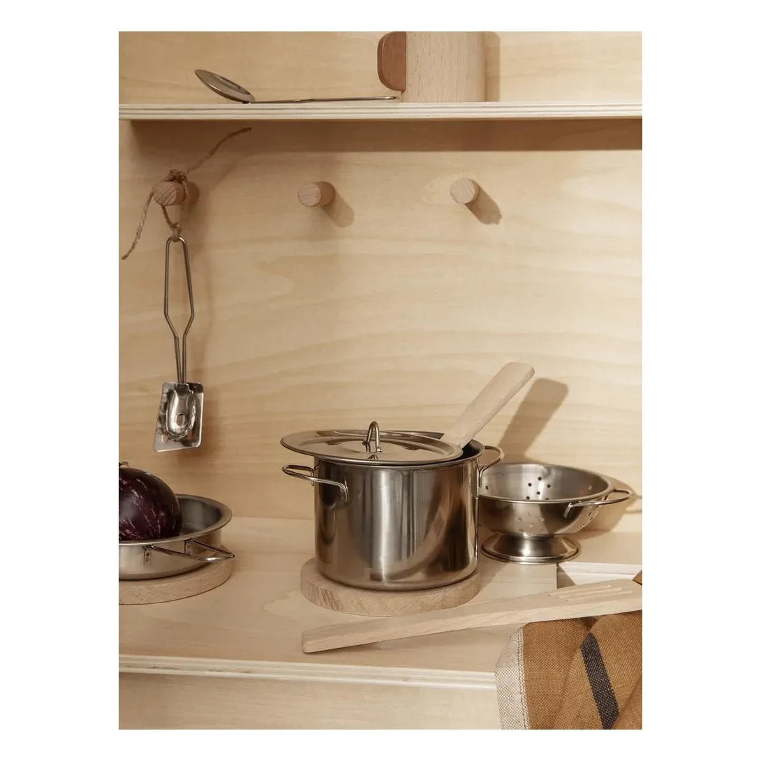 Ferm Living Kids - Accesorios de cocina de juego - Set de 9 piezas