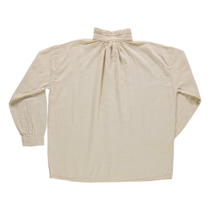 Poudre Organic - Blusa de gasa de algodón doble Rosier - Colección Mujer | Crudo