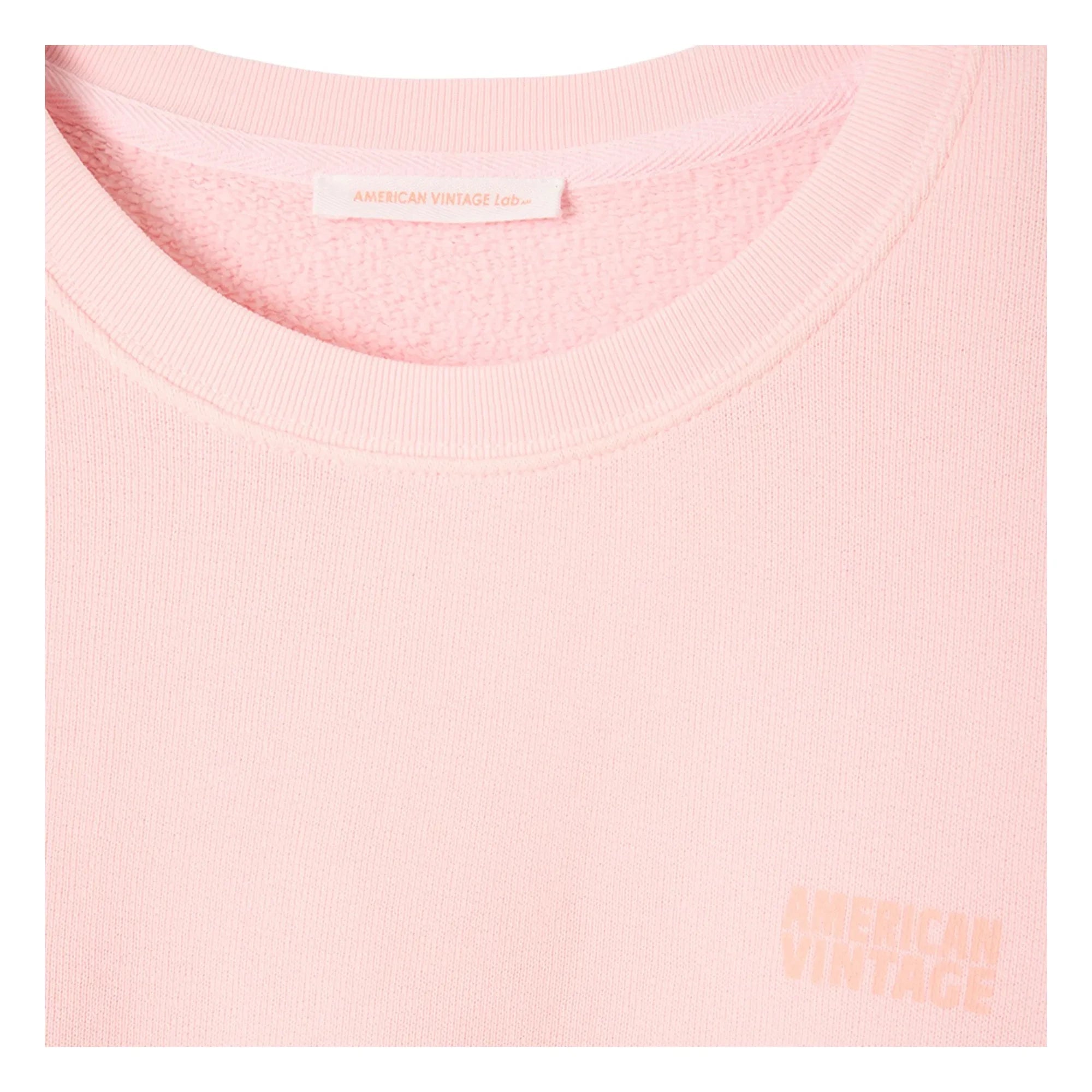 American Vintage - Izubird sweatshirt | Şeker pembesi