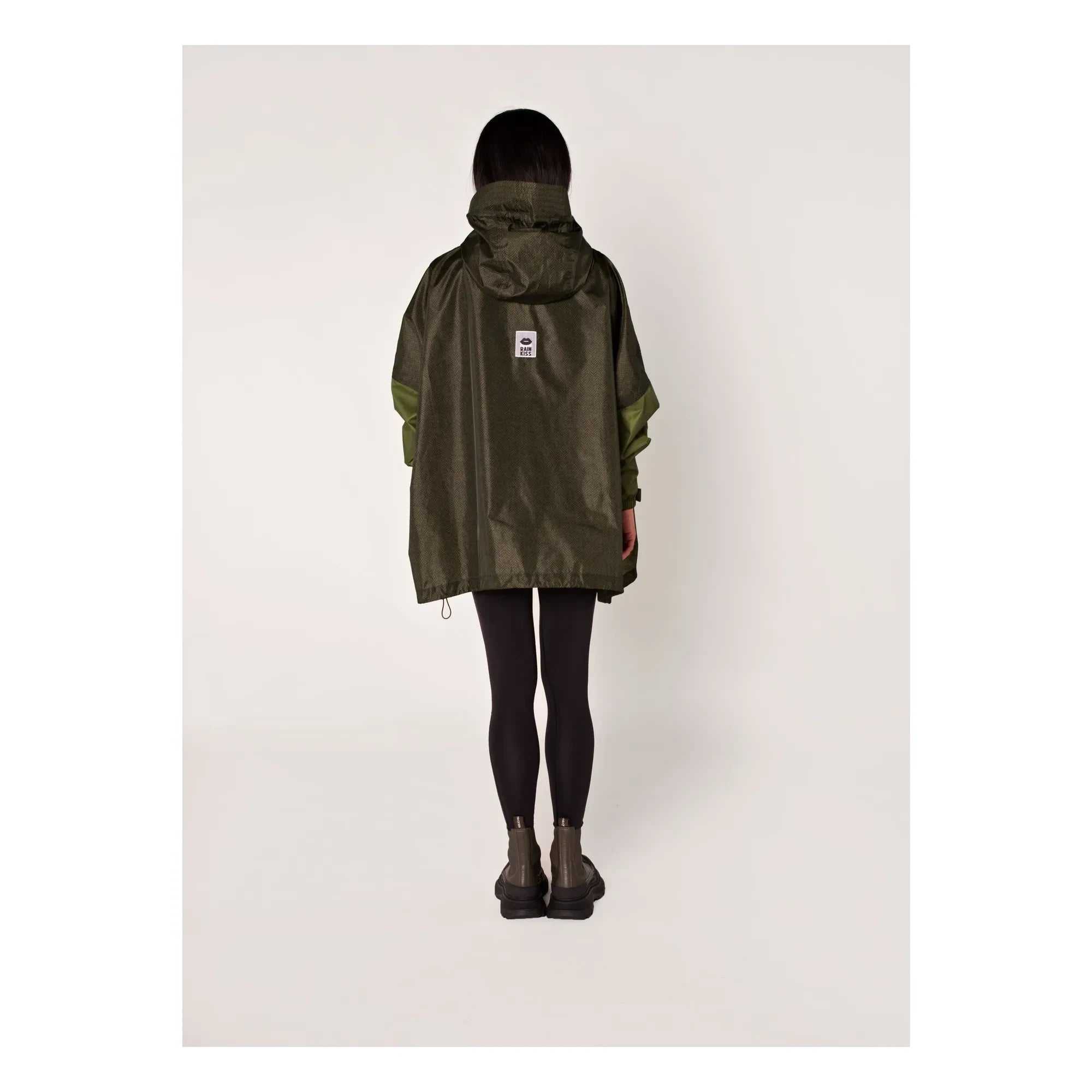 Rainkiss - Anorak impermeable de espiga | Caqui