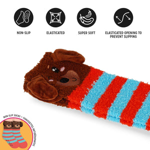 Legami - Calcetines Antideslizantes para Dachshund Adultos - ¡Una Combinación Perfecta!