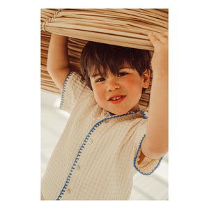 THE LiTTLE POETS - Camisa bordada Alvaro Gauffrée | Crudo