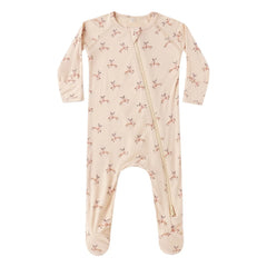 Quincy Mae - Traje con pies Rennes | Coral