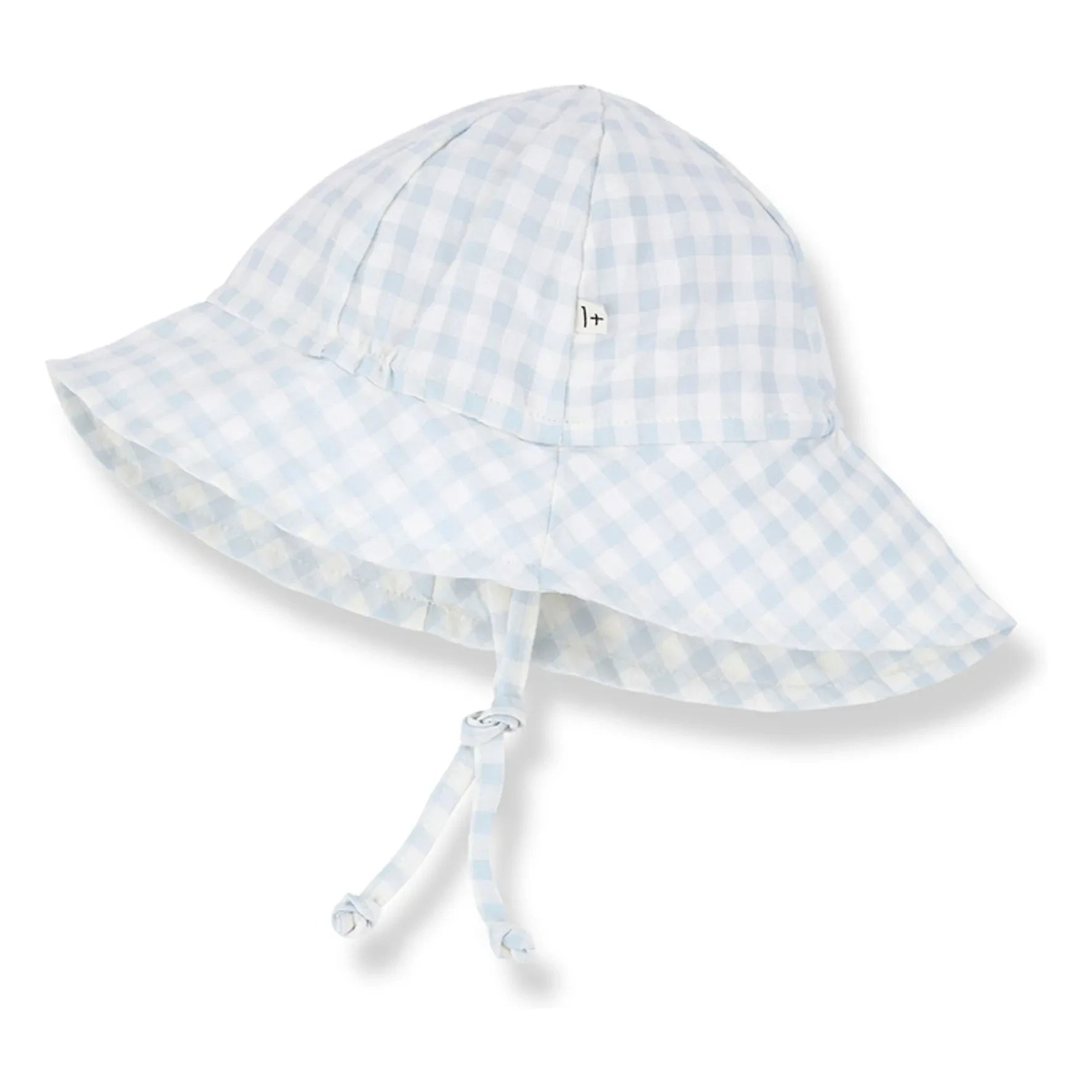 1+ in the family - Sombrero Egas Vichy Seersucker | Azul pálido