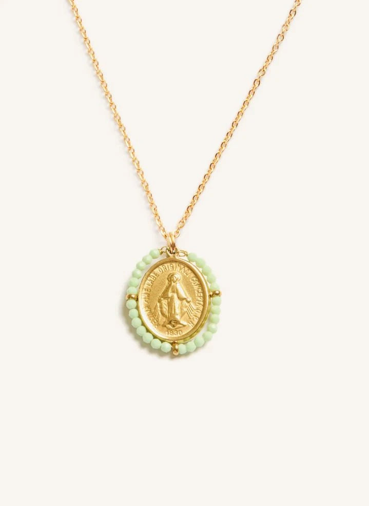 Palas - Collar Santa Maria | Verde Pálido