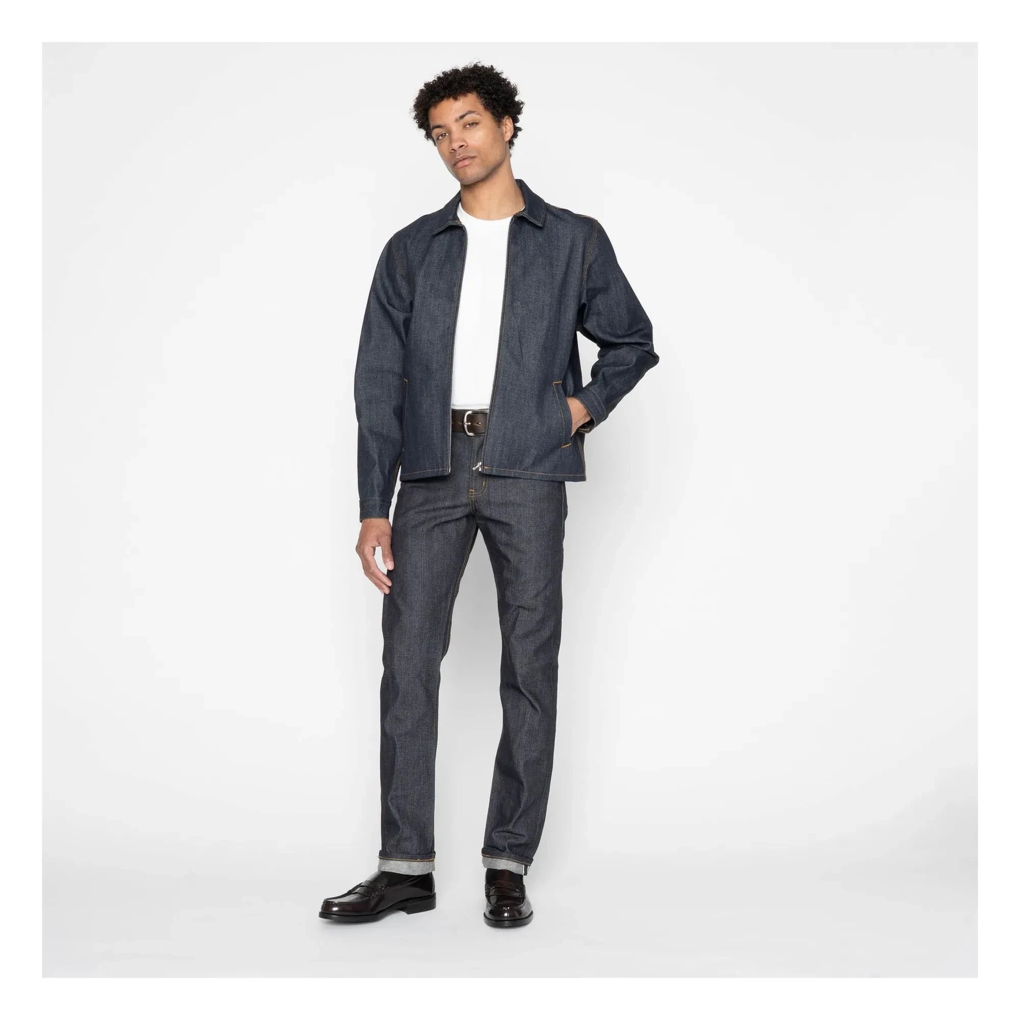 Naked & Famous - Jean Weird Guy Left Hand Twill Selvedge | Índigo