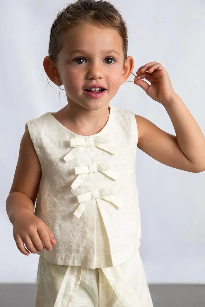 Camiseta de lino para niños Mayoral