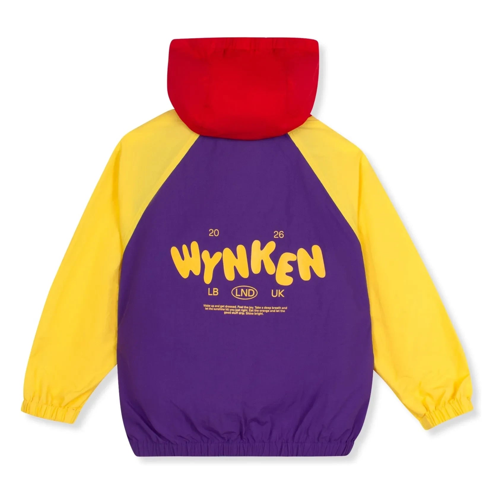 Wynken - Chaqueta impermeable Colorblock | Morado