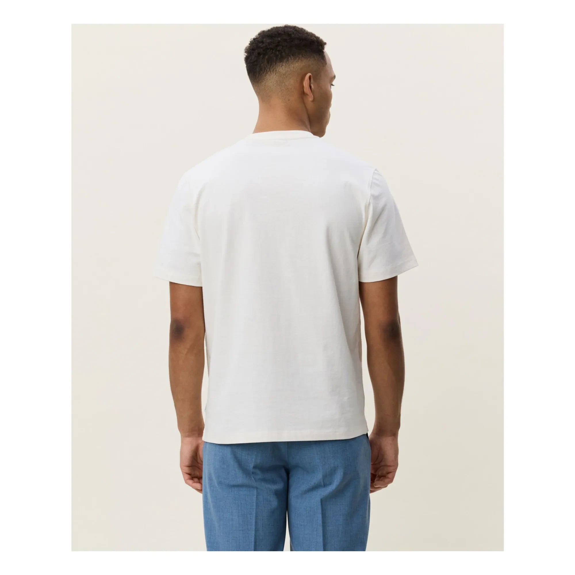 Les Deux - Camiseta con limón | Blanco roto