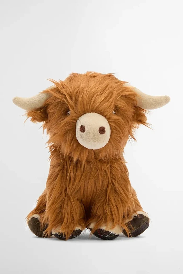 Barbour Highland Cow Juguete para Perro 23 cm