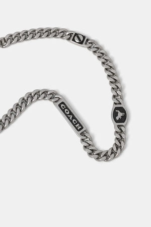 Pulsera de metal para hombre Coach