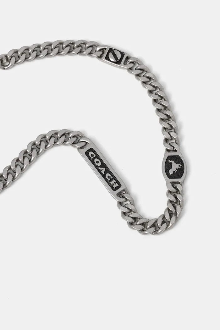 Pulsera de metal para hombre Coach