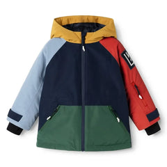Liewood - Chaqueta de esquí Kalle Colorblock fabricada con fibras recicladas | Azul marino
