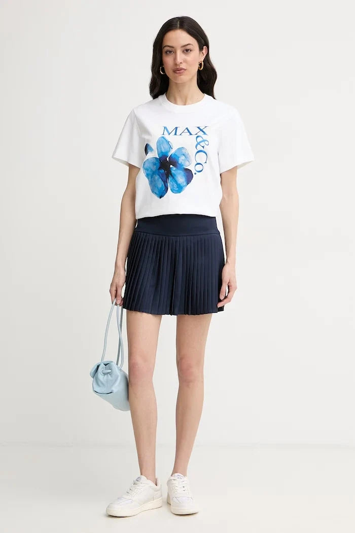 Max&Co. MCOMAMBO camiseta de algodón para mujer