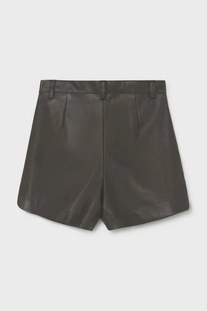 Bermudas de piel sintética para niños
