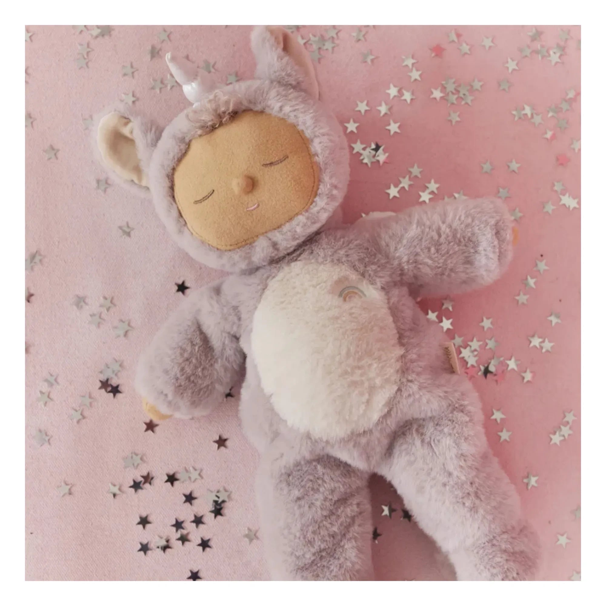 Olli Ella - Muñeca Cozy Dinkum Unicornio | Lila