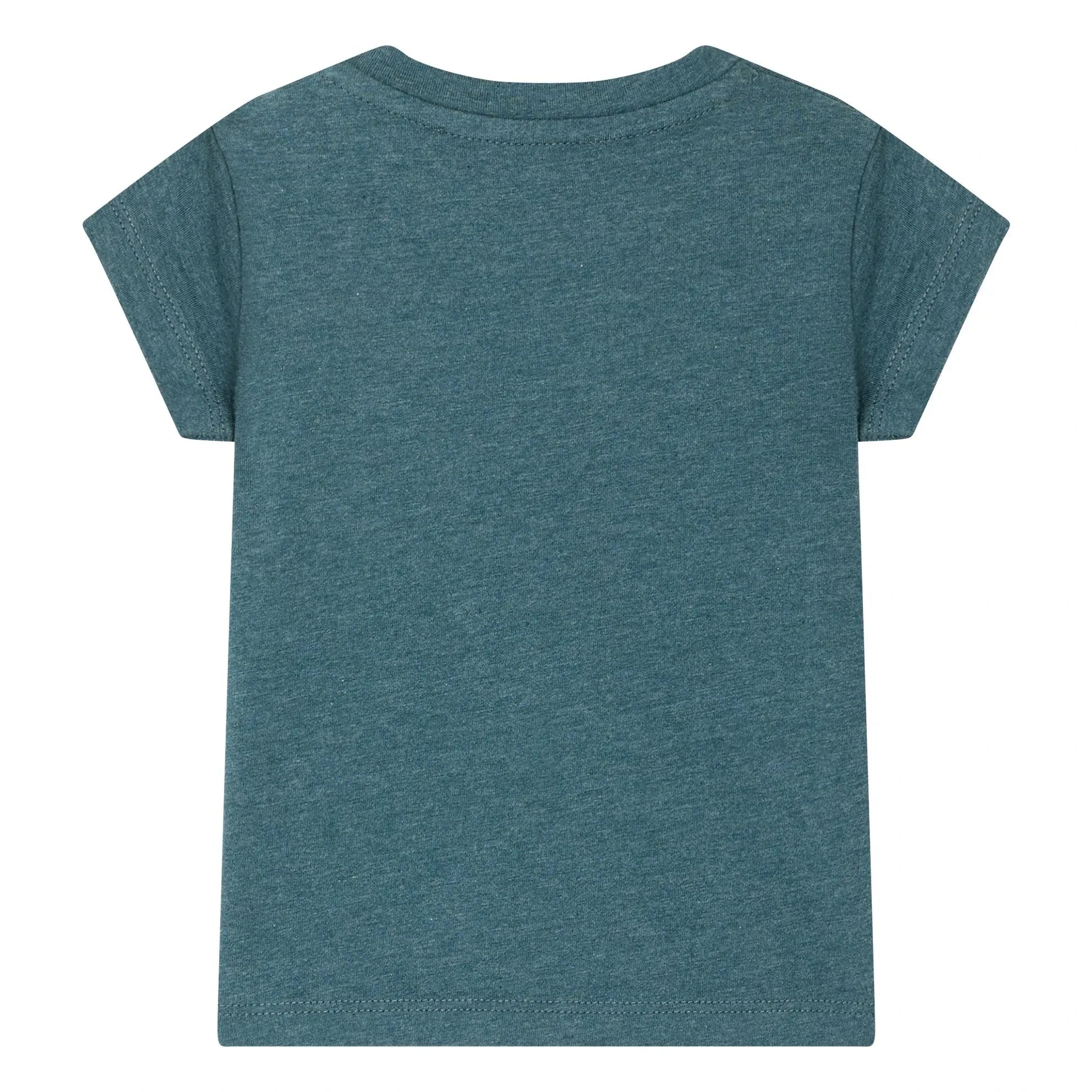 Bonpoint - Camiseta Tom de algodón orgánico | Azul pavo real