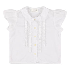 Morley - Blusa bordada Xamari | Blanco