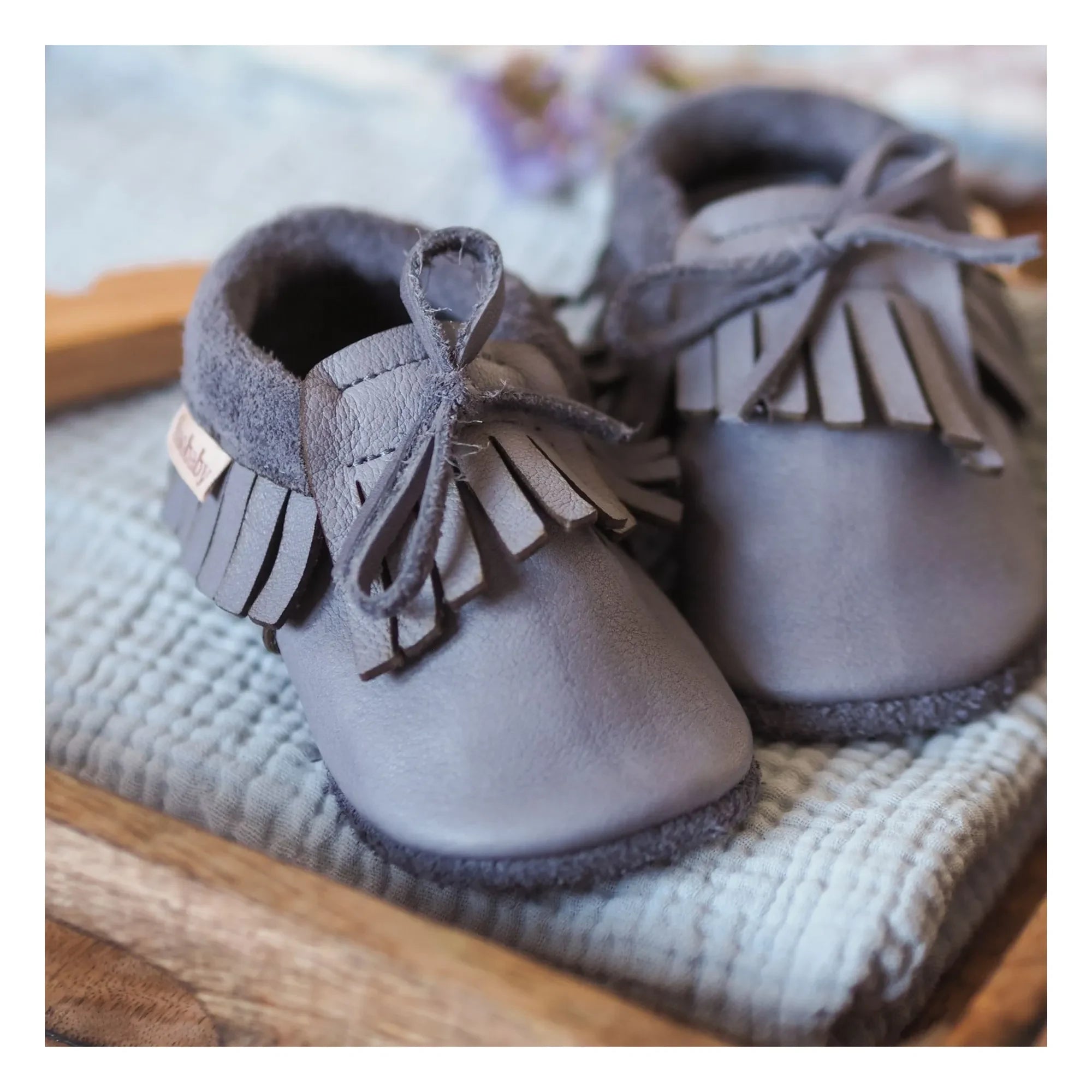 Baobaby - Zapatillas con borlas | Gris