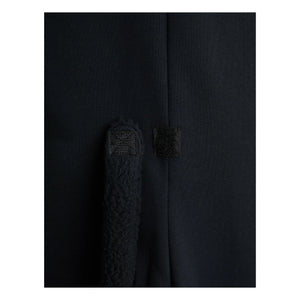 Mini Rodini - Mono de gato de algodón orgánico | Negro