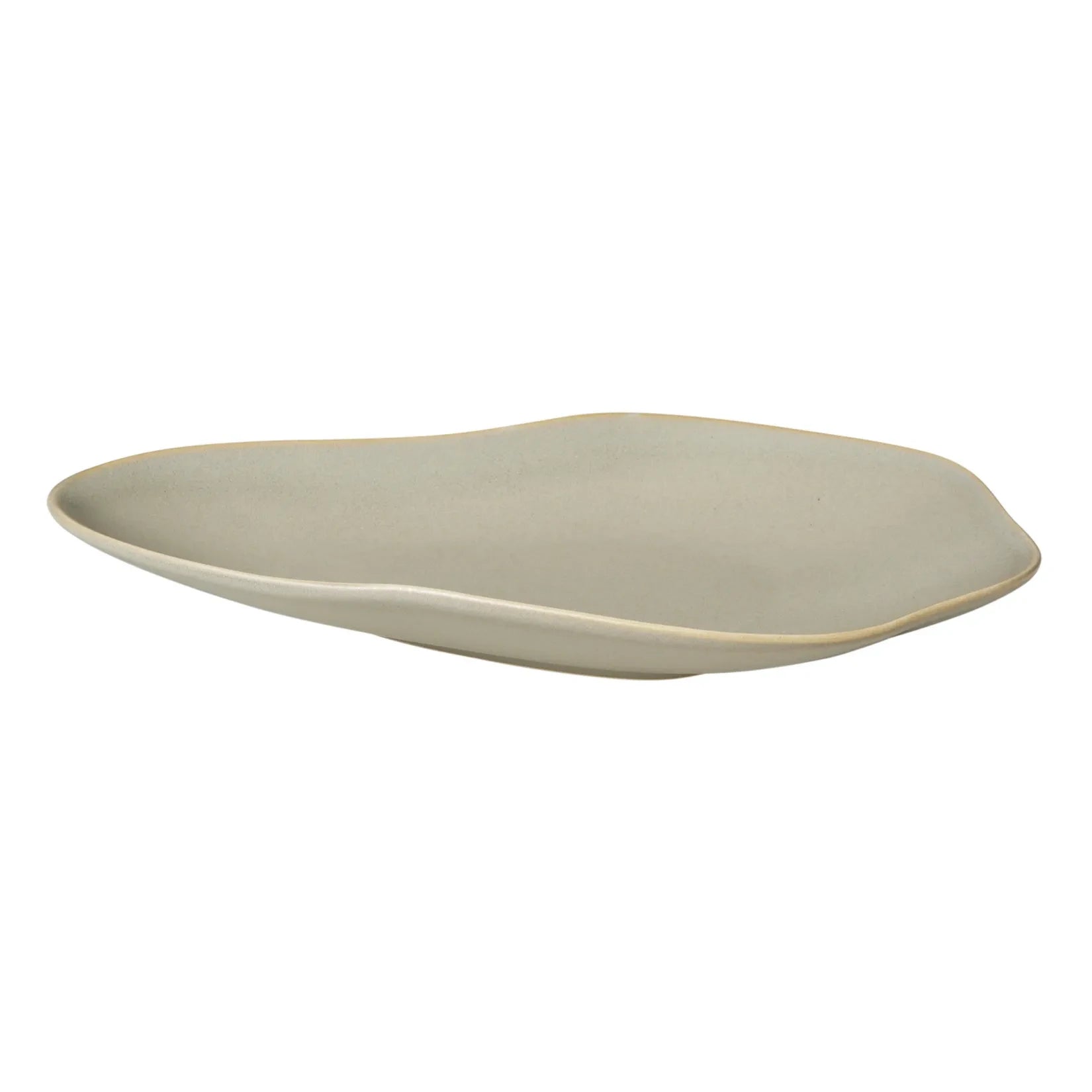 Broste Copenhagen - Plato de Cerámica Limfjord | Gris Claro