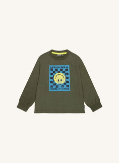 Tumble N'Dry - Cardiff Camiseta de algodón orgánico | Caqui