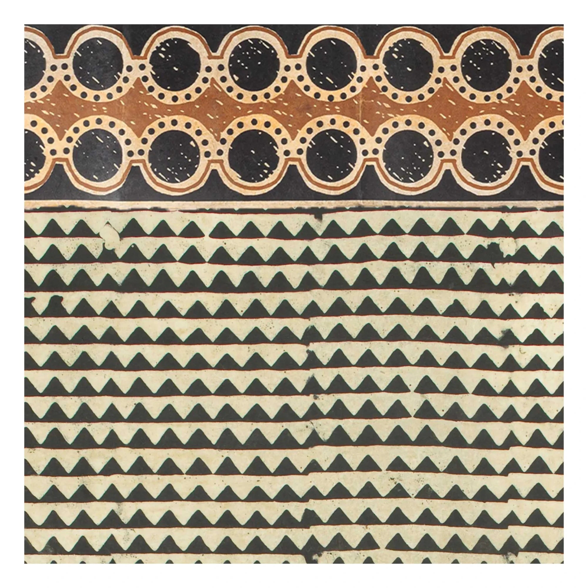 Le Monde Sauvage - Superfrise Blossom Tokio - Set de 9 hojas | Negro