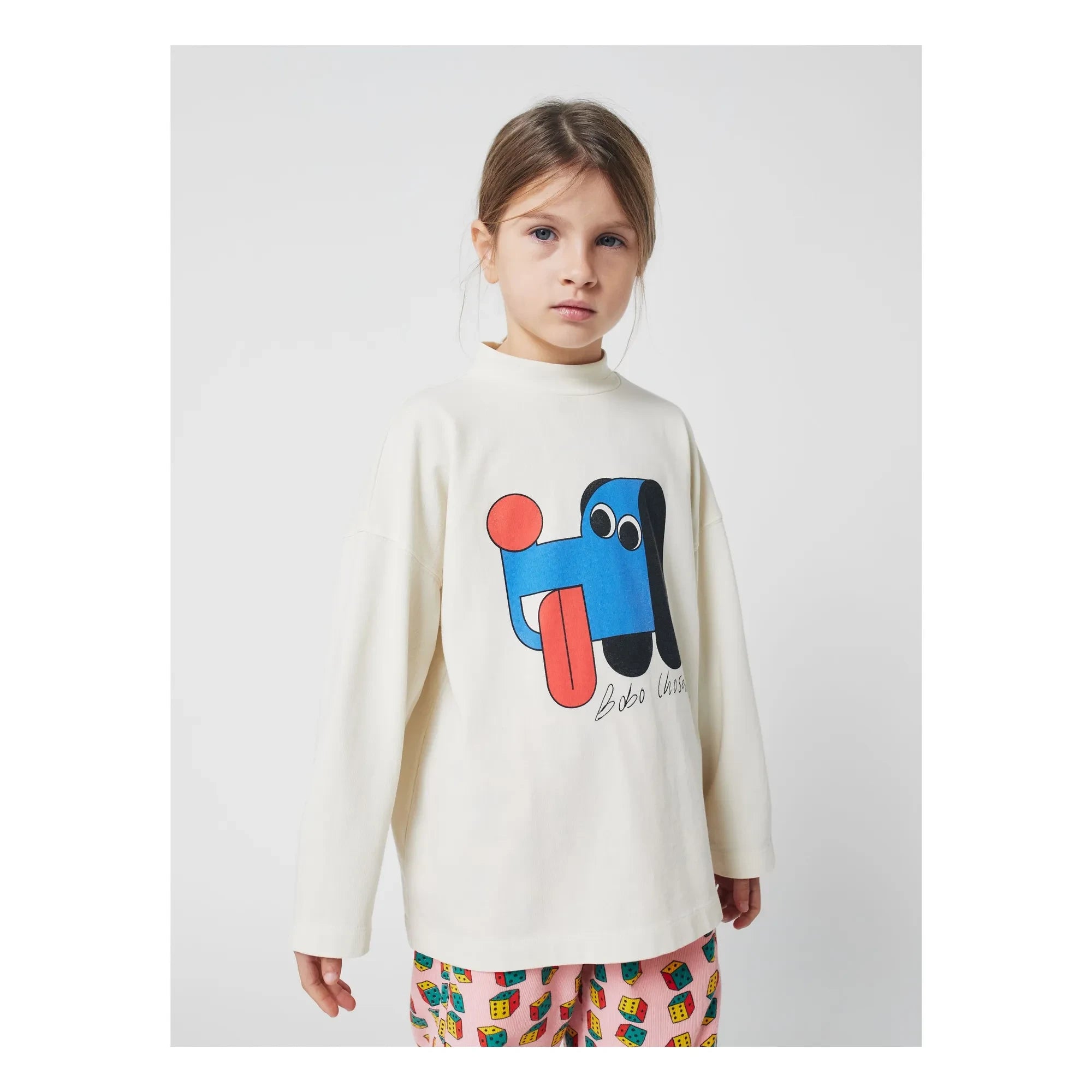 Bobo Choses - Camiseta de Algodón Orgánico para Perro | Crudo