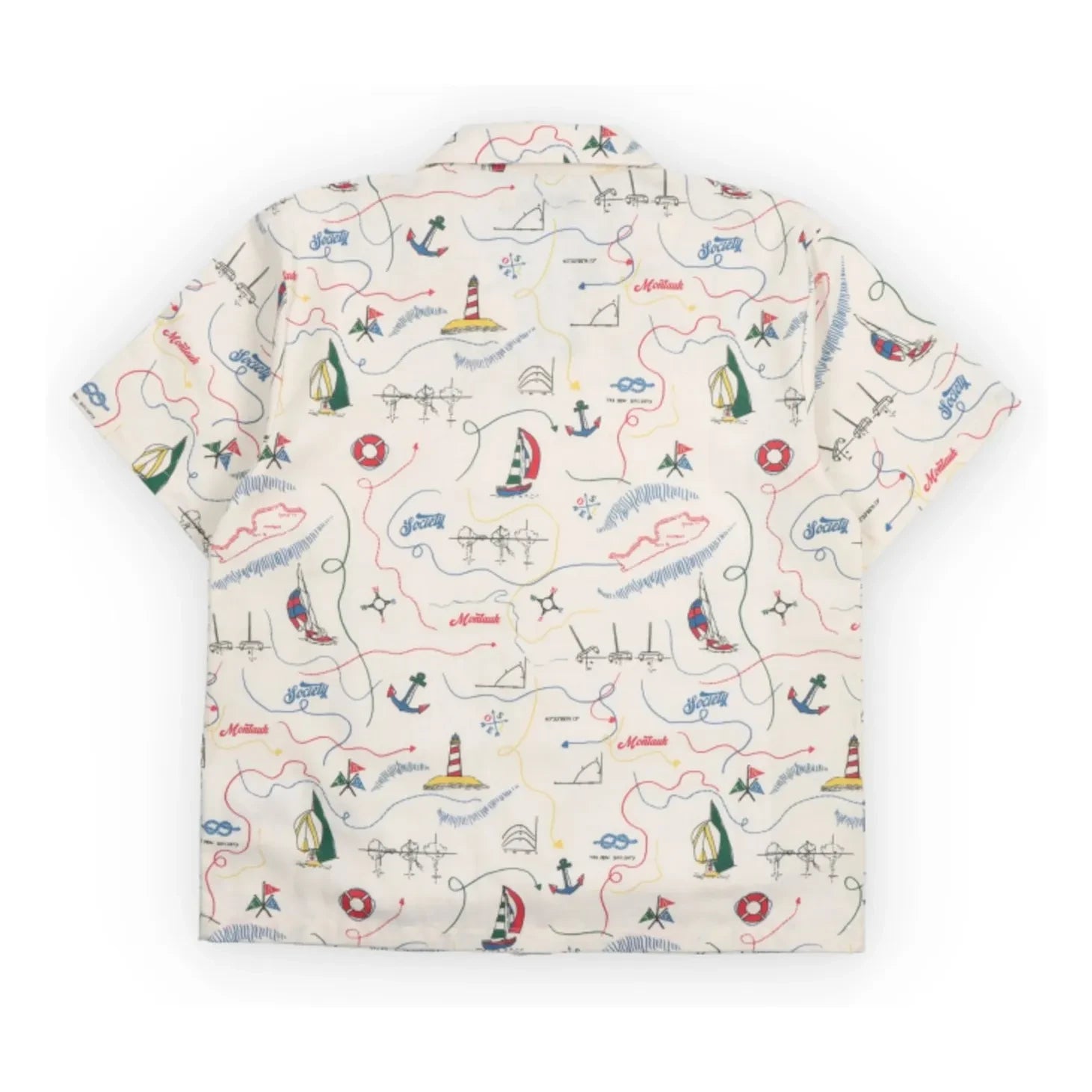 the new society - Clove Bateaux Camisa de algodón BCI | Crudo
