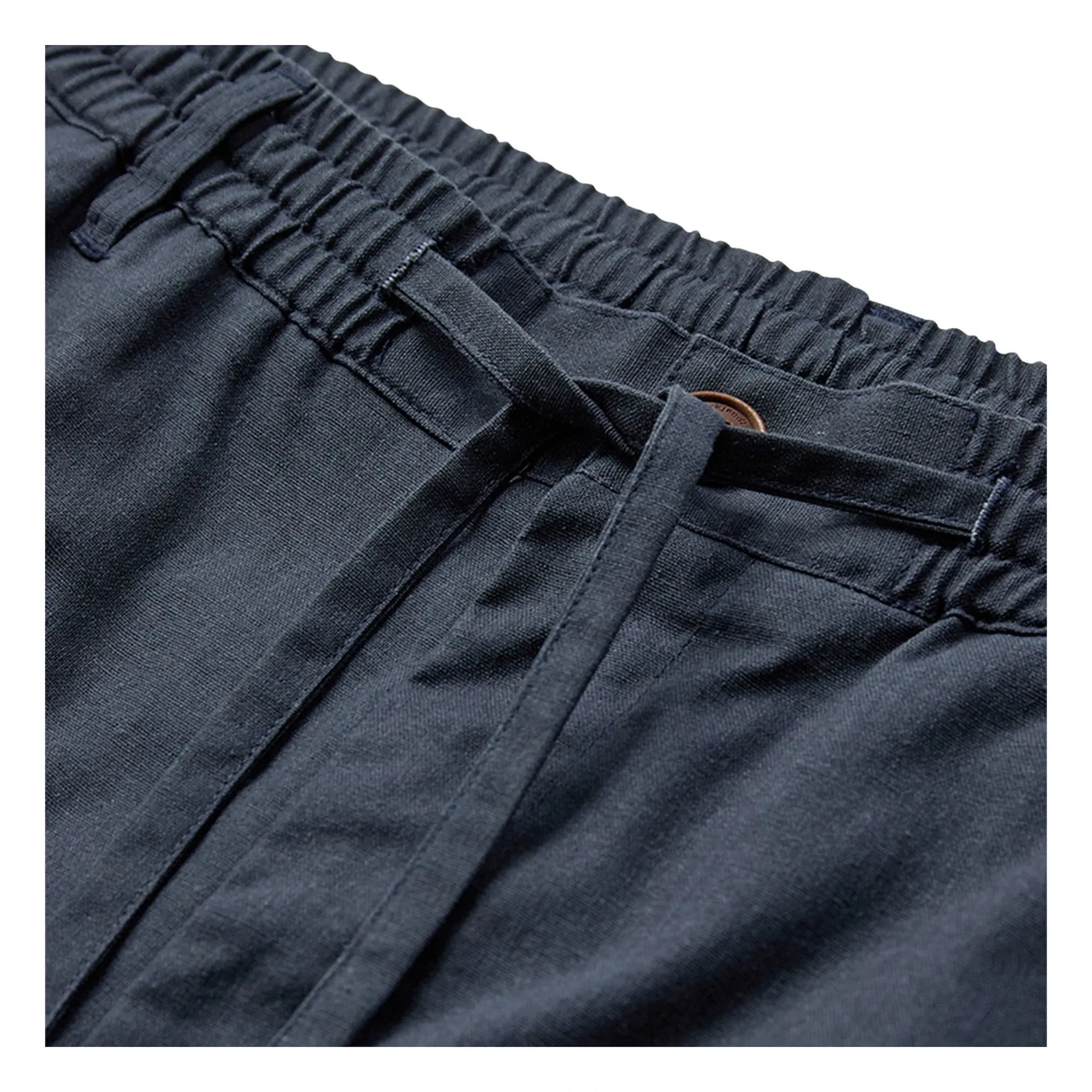 Anerkjendt - Pantalones de lino y algodón Akjan | Índigo