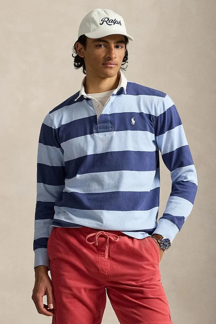 Camiseta de manga larga de algodón para hombre Polo Ralph Lauren