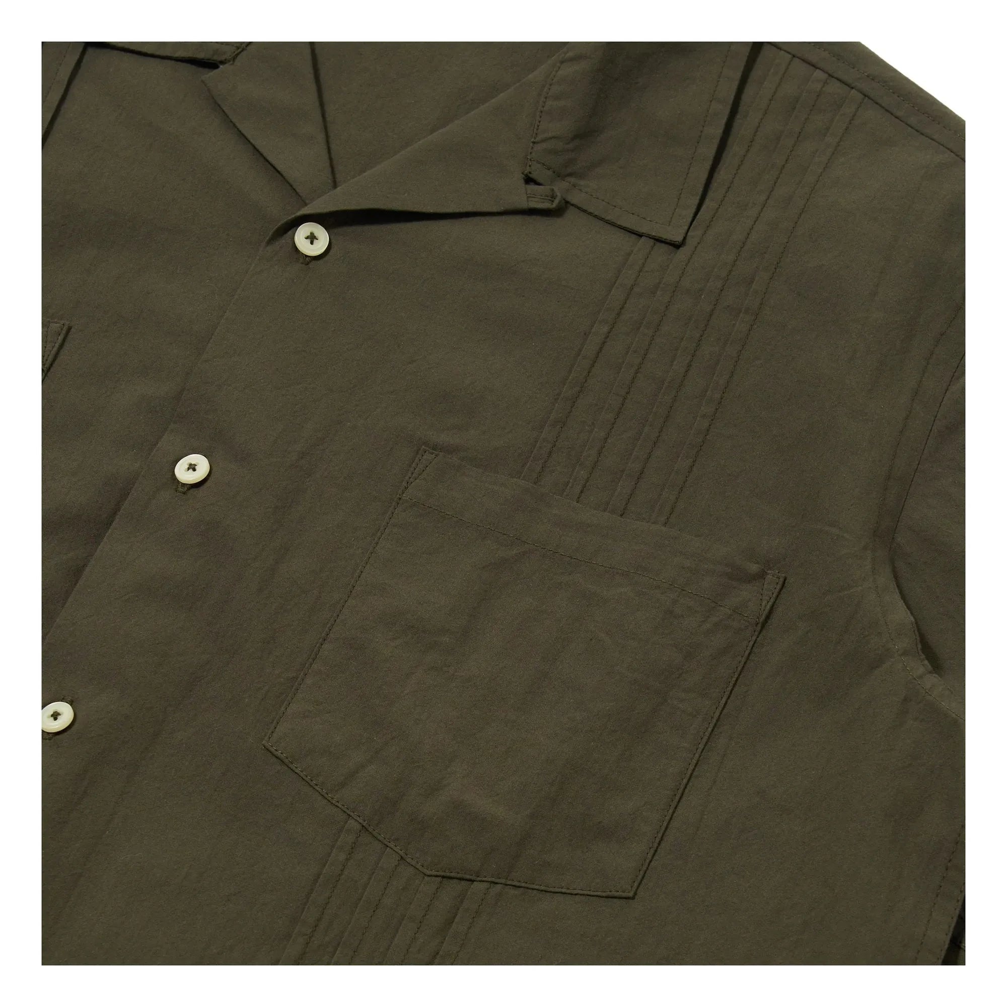 Universal Works - Camisa Dwight de Algodón | Caqui
