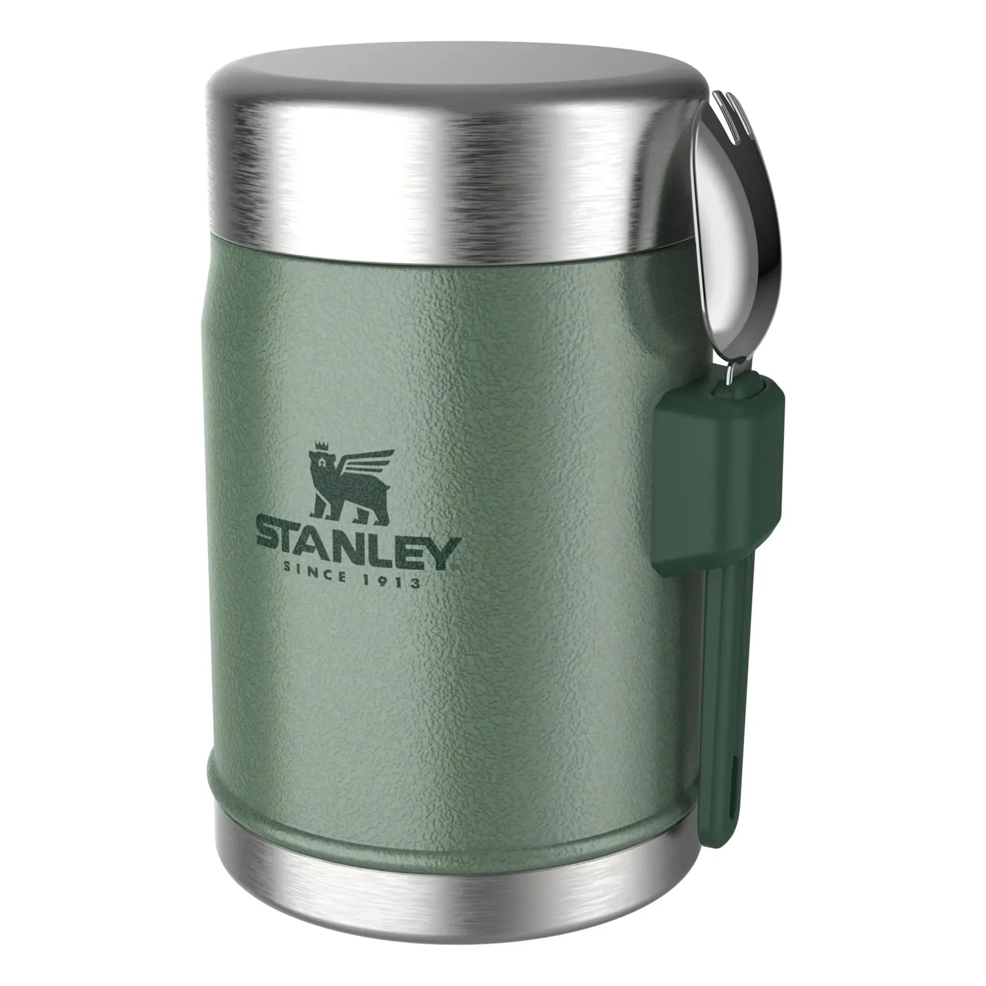 Stanley 1913 - Termo legendario con cuchara/tenedor 0,4 L | Verde