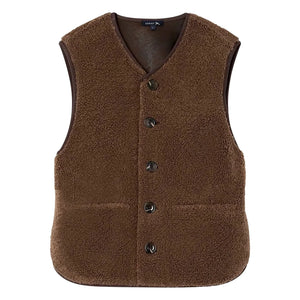 Soeur - Chaqueta Sherpa con Cremallera | Marrón