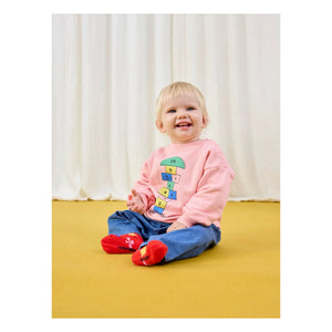 Bobo Choses - Sudadera de algodón orgánico Marelle | Rosa
