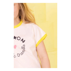 Bonton - Camiseta de Contraste Napo | Crema