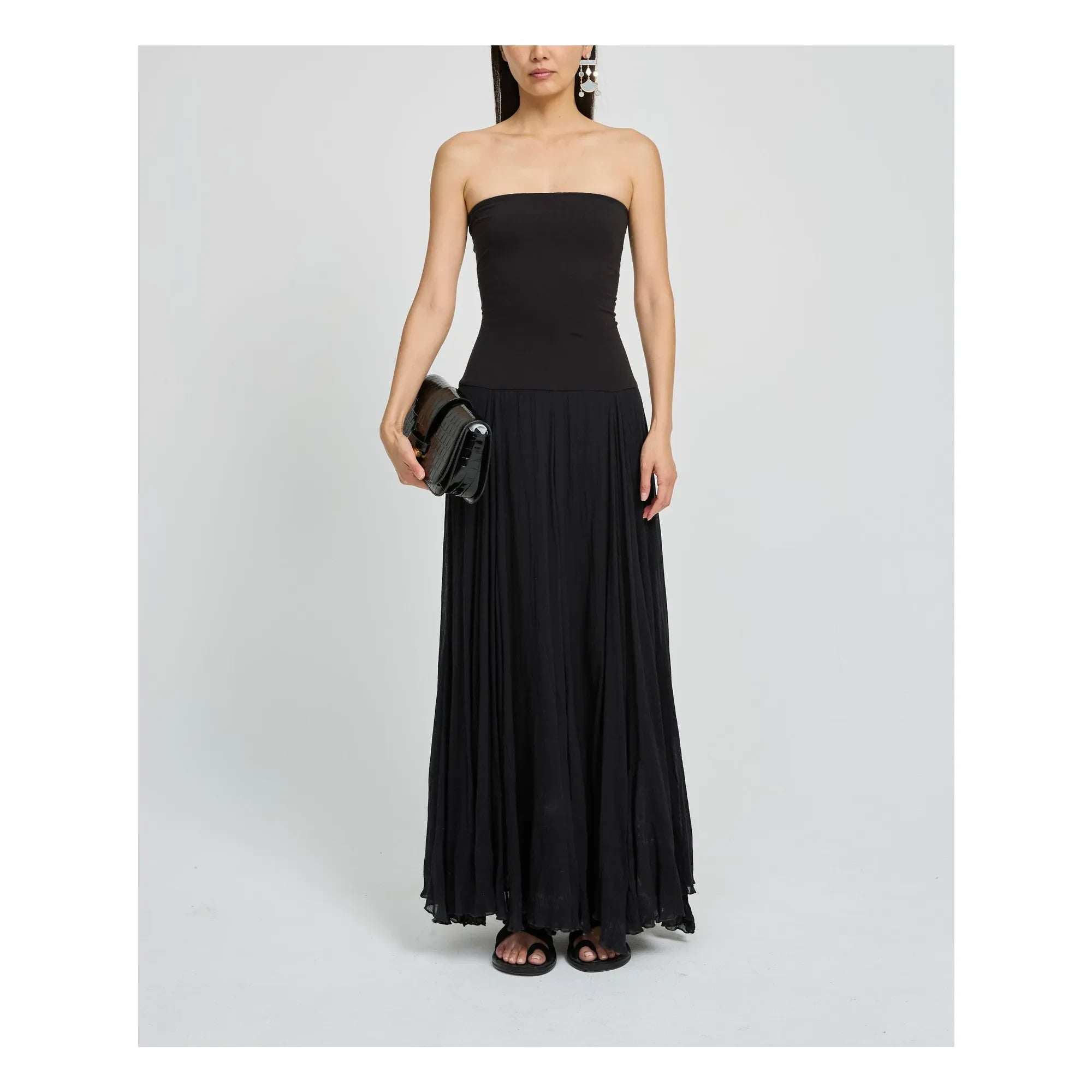 Laurence Bras - Vestido de bailarina de algodón | Negro