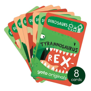 Yoto Player - BrainBots: Tarjetas de dinosaurios - Pack de 8