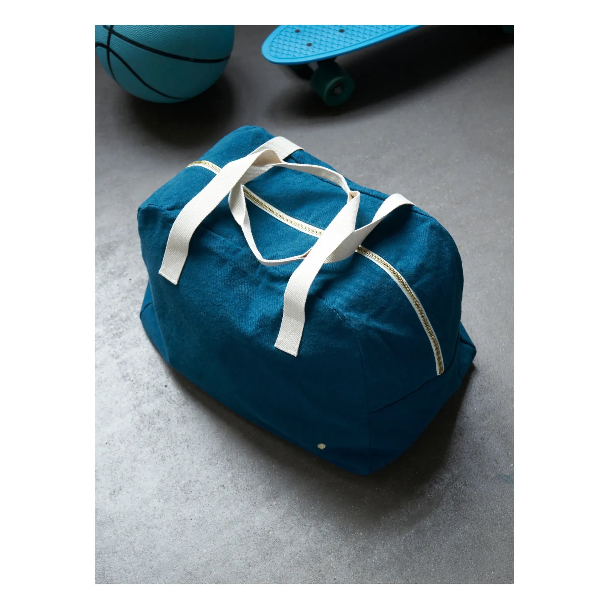 La cerise sur le gâteau - Bolso de fin de semana | Azul pavo real