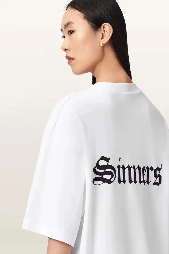 AllSaints SAINT Camiseta de algodón