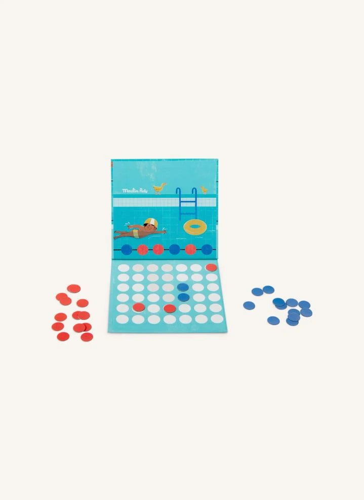 Moulin Roty - "Juego Magnético de 4 Piezas" - Hoy es Miércoles