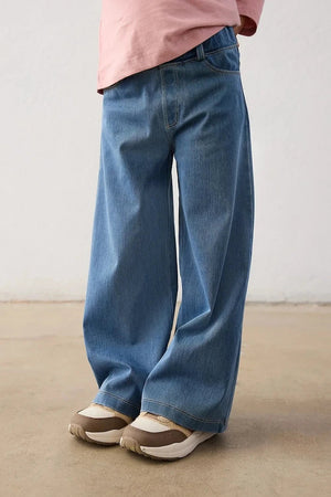 Pantalones vaqueros anchos para niños